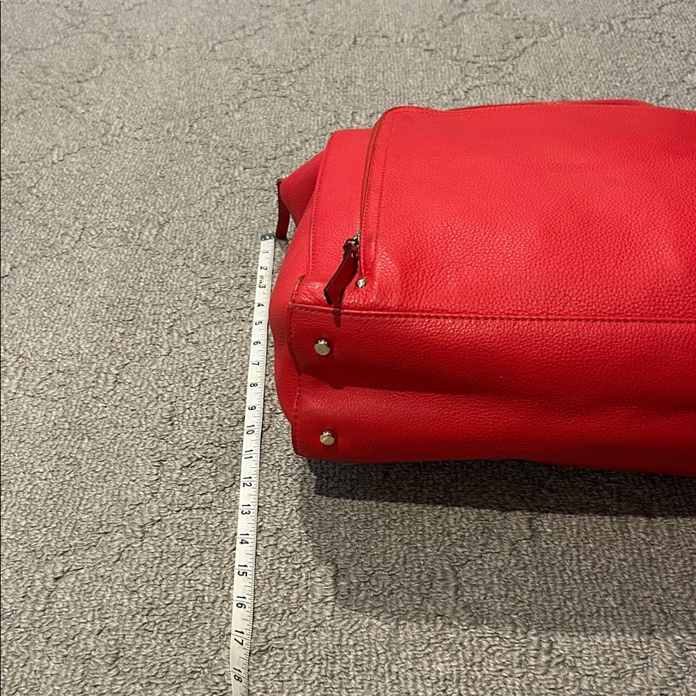 Kate Spade Red Tote Bag EUC - Picture 11 of 15